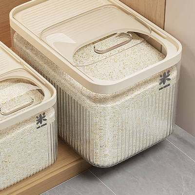 米桶家用2025新款食品级大容量米粮收纳盒防虫罐