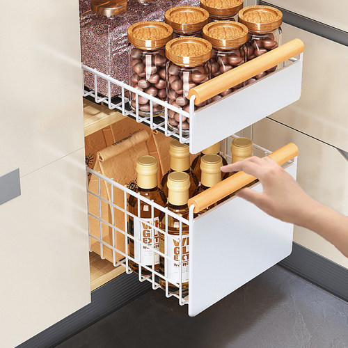 抽拉式带导轨省空间大容量