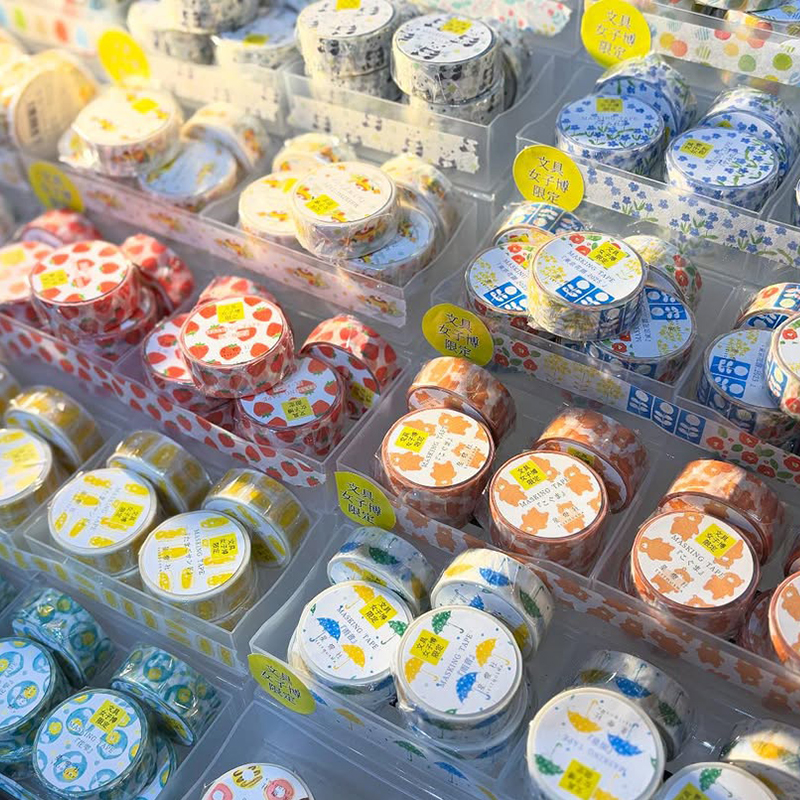 星灯社女子博限定胶带便签