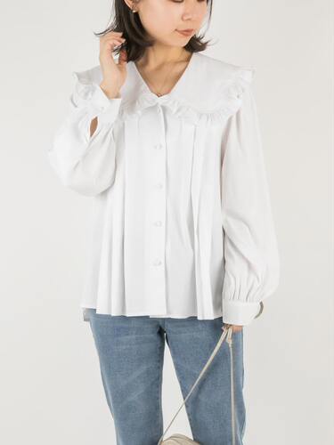 女士日系宽松甜美减龄RANDA荷叶