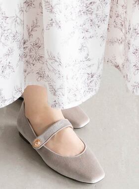 【清仓】RANDA 春夏新款COTTON系列时尚钻饰尖头女单鞋高跟鞋