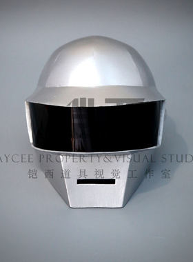 Daft Punk乐队银色金属头盔音乐节DJ电子音乐cosplay定做定制定金