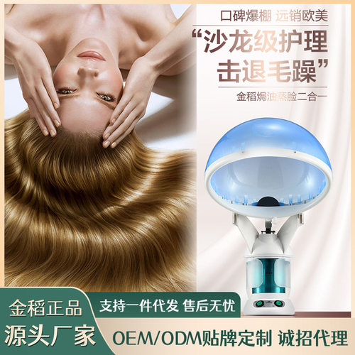 金稻蒸发帽喷雾机蒸脸器补水仪热