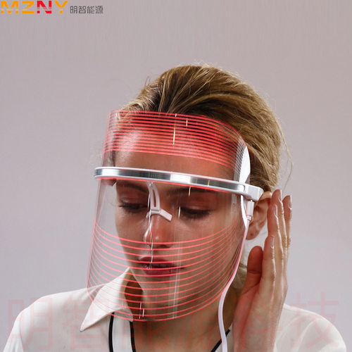 脸罩美容脸部led面罩美容仪面部面膜仪彩光触摸三色家用