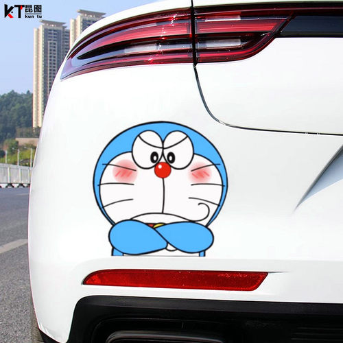 汽车贴纸遮盖划痕防水不伤原车漆