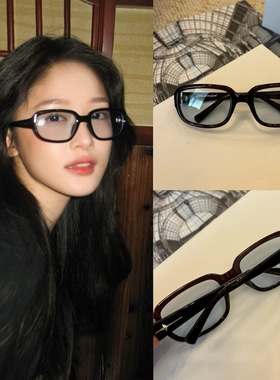 亚裔混血风 somi全昭弥同款 Noizer眼镜方框可配度数近视防蓝光