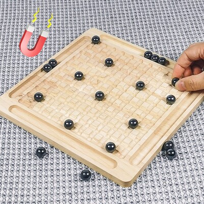 踩雷磁力感应棋吸铁石玩具幼儿园大班益智区投放中班科学区域材料