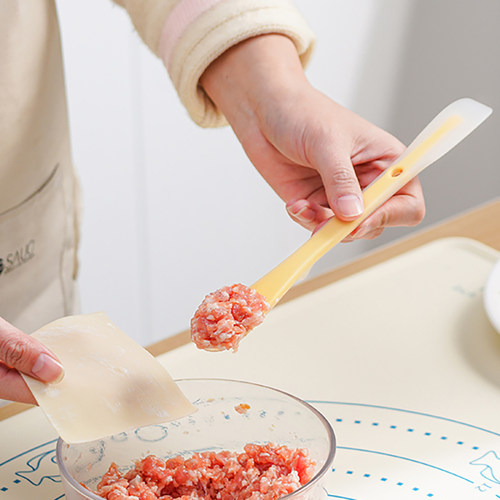 包饺子挖馅勺双头包馄饨专用工具