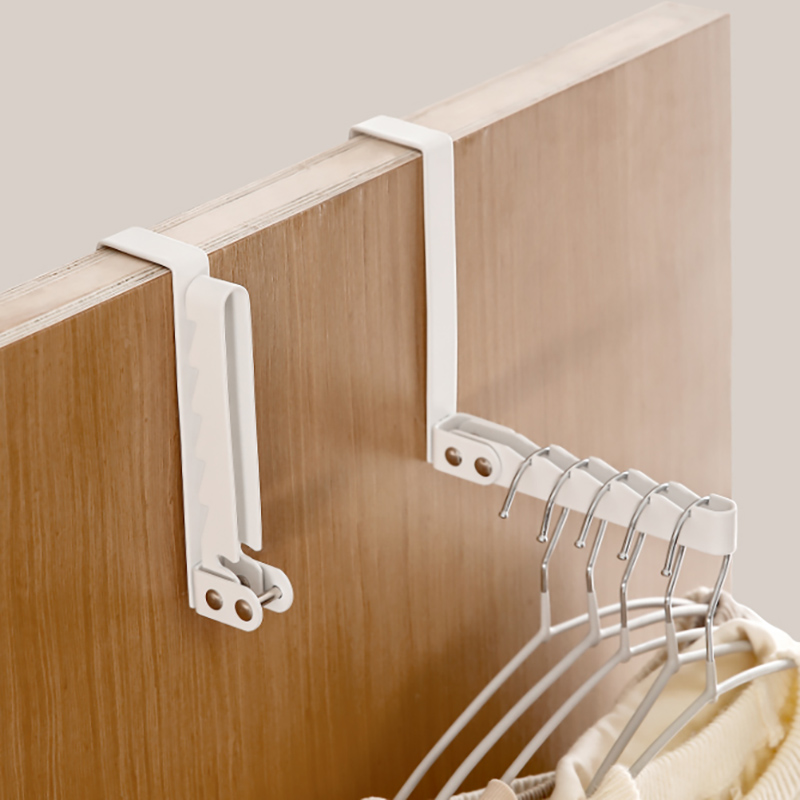 门后挂衣架可折叠门上挂钩衣服架