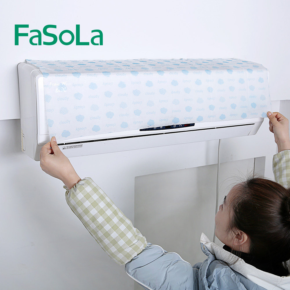 [万家福家居日用生活馆空调防尘罩]日本家用空调过滤网防尘网空气除尘过滤月销量22件仅售9.9元