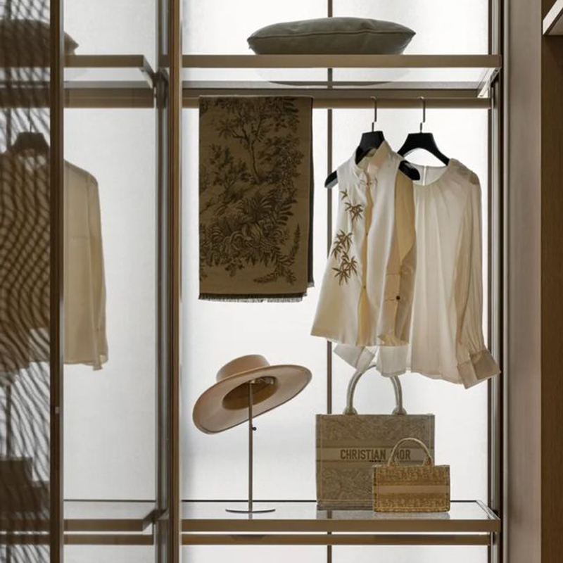 【新中式衣帽间】样板衣柜装饰摆件外套上衣马褂禅意画设计师搭配