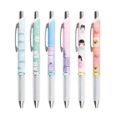 日本Pentel派通BLN75中性笔