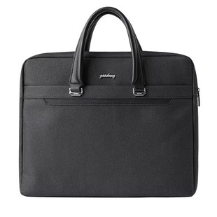 高升GS-8822商务手提公文包男女通用带水杯位 手提袋拉杆箱绑带