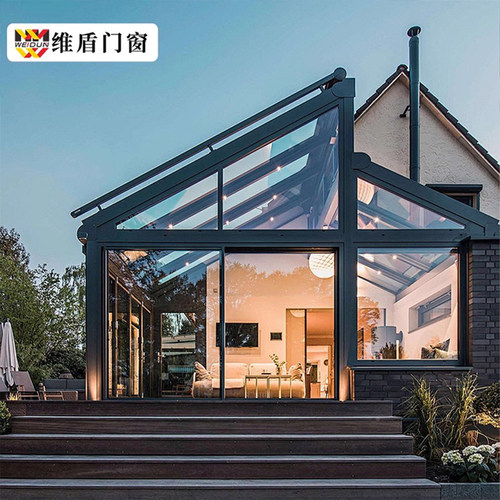 厂家直供可测量加工铝合金阳光房