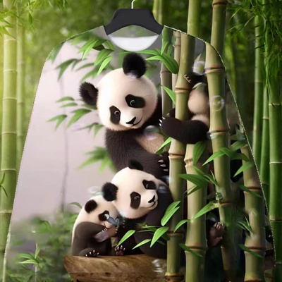 2023秋季可爱动物系列套头卫衣成人男女egly印花创意圆领T恤潮流