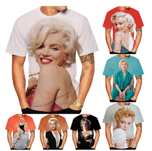 夏季新款明星款egly印花T恤表情包圆领短袖宽松舒适沙雕上衣