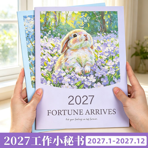2027年工作小秘书月计划表