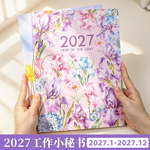 2027工作小秘书每月计划一天一格