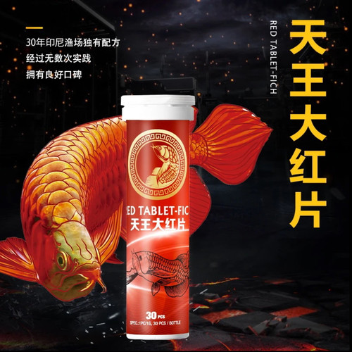 万隆天王大红片龙鱼白点水霉烂尾