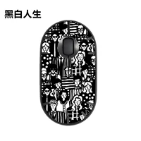 Logitech Pebble Sticker-Black и White Life