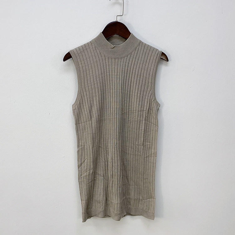 外贸针织真丝绢丝修身无袖打底衫 桑蚕丝针织衫上衣女A-51,女装/女士精品,背心吊带,淘宝优惠券,粉丝福利购,淘宝优惠卷
