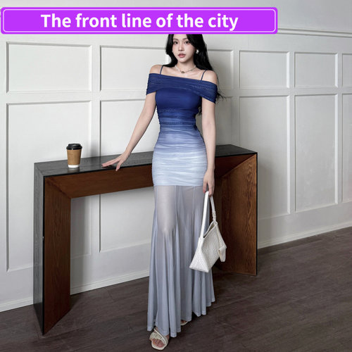 Sexyslimlacepartyminidress一字