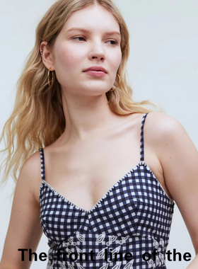 Printed strapless dress, women's vacation dre现货热卖爆款格