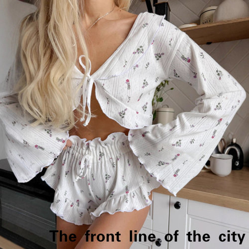 Braletteandshortspajamahomeset