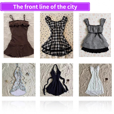 PrintedV-neckstraplessoff-shou