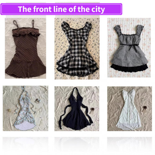 PrintedV-neckstraplessoff-shou