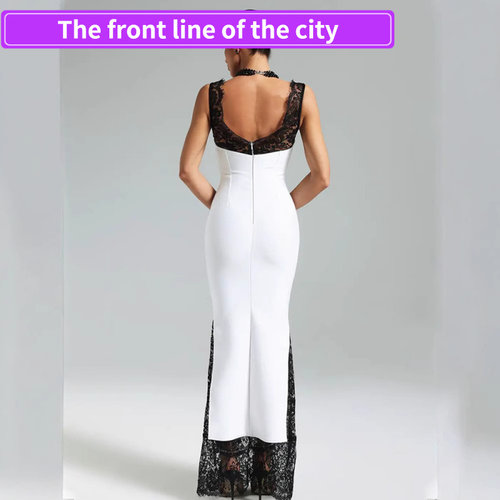Laceslimfitsexyhiphuggingdress
