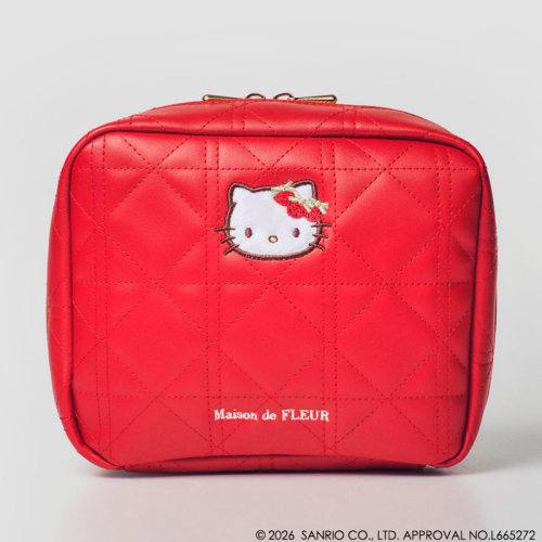 HELLOKITTY联名款草莓化妆包ins