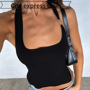 sexy fit slit dress women辣妹风性感侧边开 Strapless for slim