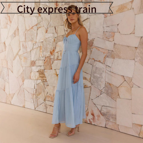 longbubblesexydress专供无袖拼
