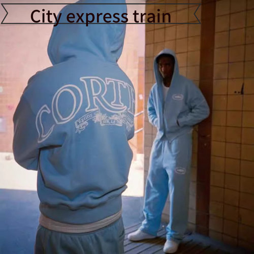 Loosehoodiecasualsportssuit卫