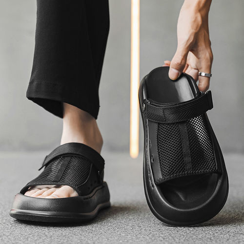 【商场同款】凉鞋男款夏季外穿高端凉拖鞋两用软底开车男鞋2026新