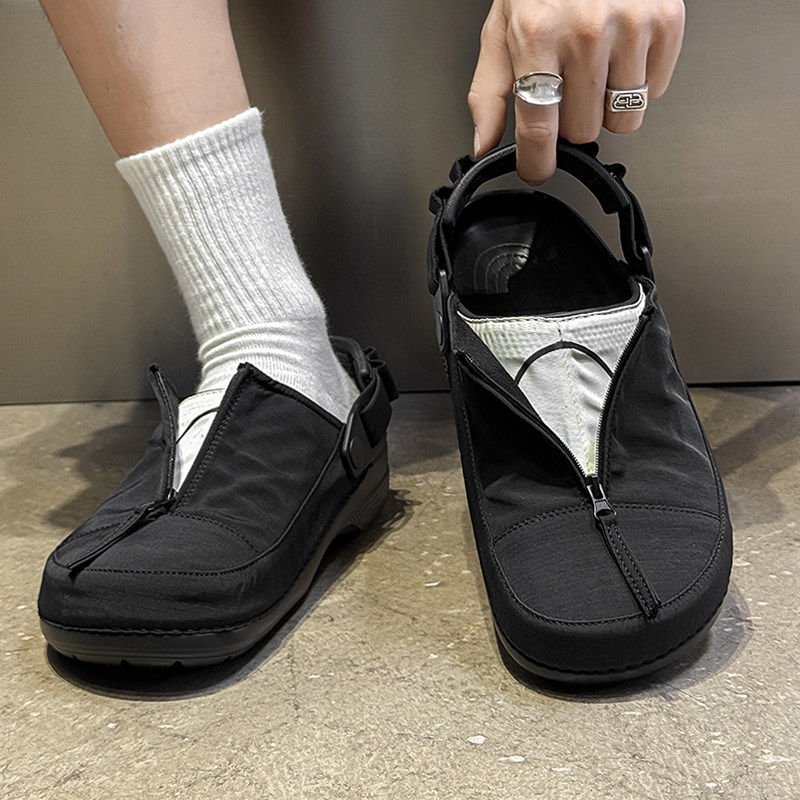 【商场同款】拖鞋男外穿高端包头凉拖2026新款外出凉鞋开车潮牌户