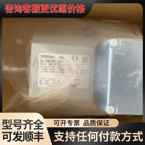 议价Brother GL15N060-BMRF2C 齿轮电机可维修