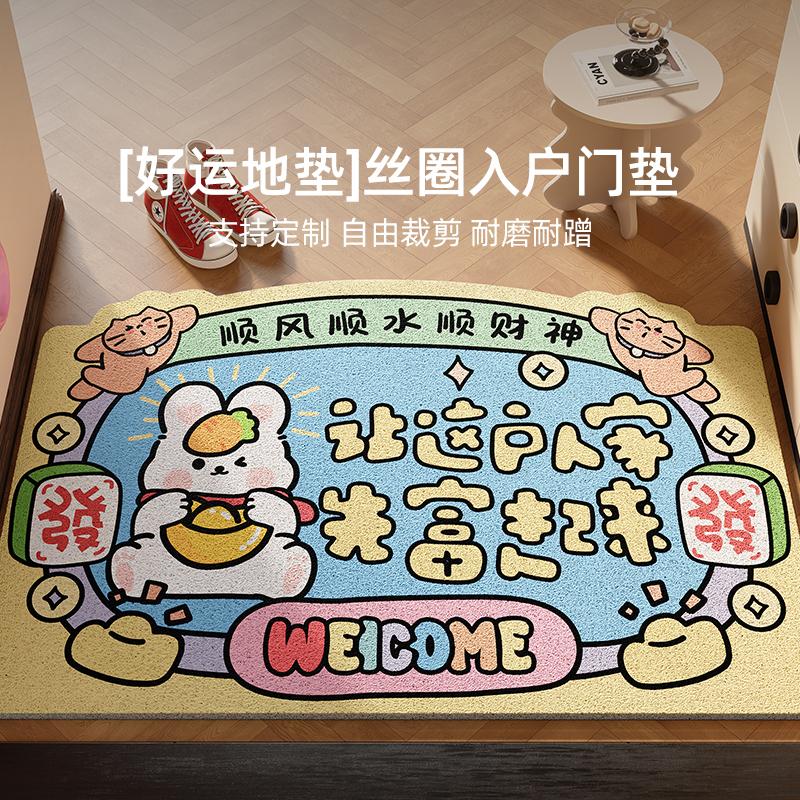 2025新款丝圈入户地垫