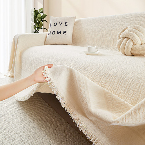 沙发盖布2025新款四季通用雪尼尔