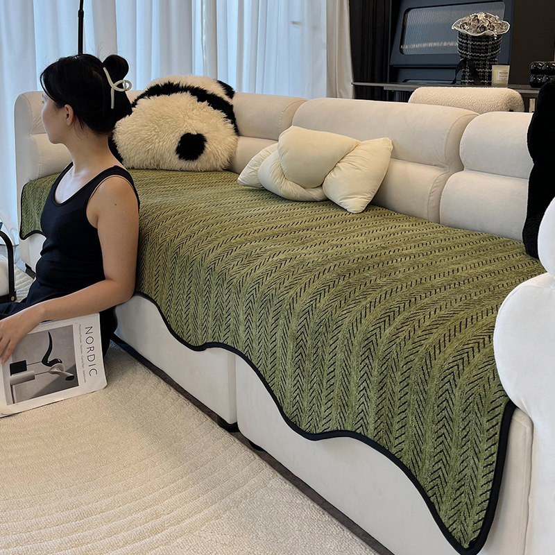 轻奢高级感沙发垫异形防滑直排皮沙发坐垫四季通用2026新款盖布巾,居家布艺,沙发垫,淘宝优惠券,粉丝福利购,淘宝优惠卷