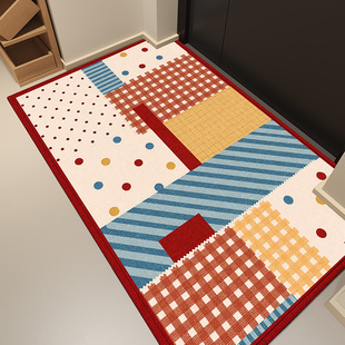 多巴胺入户门地垫2026新款小清新防滑除尘耐磨脚垫玄关大门口地毯