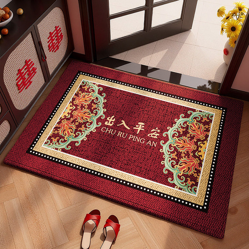新年新款入户门地垫室外进门防滑脚垫2026室外门外玄关蹭脚地毯,居家布艺,入户地垫,淘宝优惠券,粉丝福利购,淘宝优惠卷
