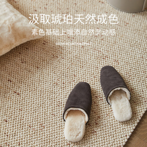 新西兰进口羊毛抑菌地毯布鲁罗曼