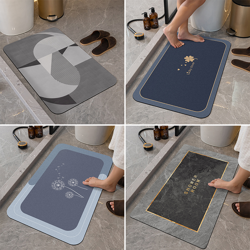 科技皮家用浴室吸水地垫