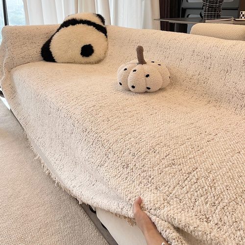 【防猫抓】冬季/毛绒加厚沙发巾