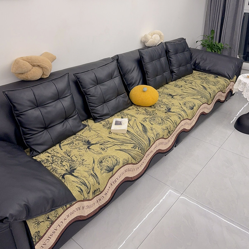 夏季凉感卡通皮沙发垫