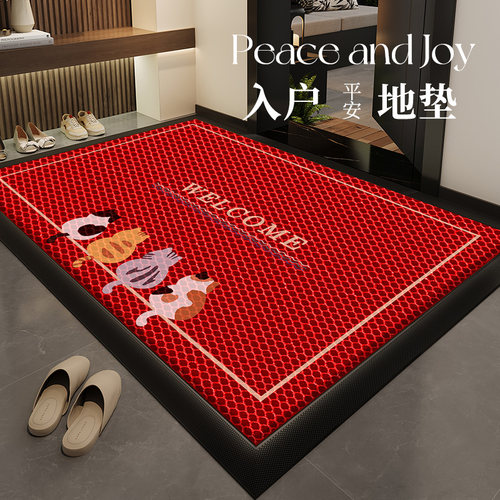 别墅入户门地垫新款大门口