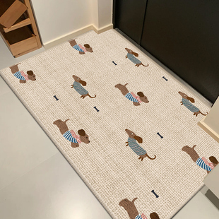 地垫入户门进门地毯门口家用门垫防滑入户轻奢高级玄关脚垫可裁剪