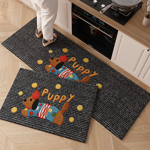 2025新款 厨房地垫防滑防油可擦免洗吸水吸油脚垫卡通地毯家用耐脏